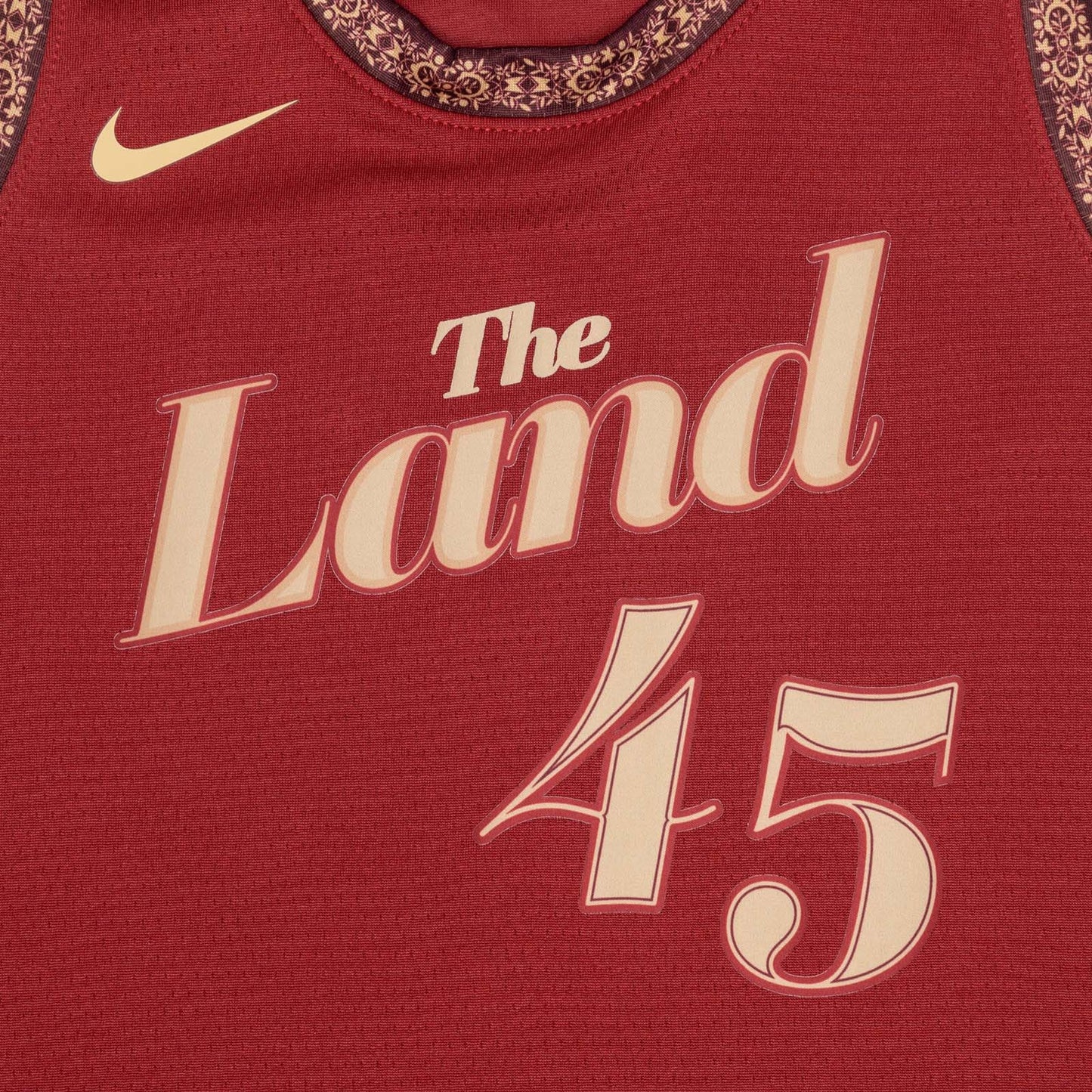 Donovan Mitchell Cleveland Cavaliers 2024 City Edition  Swingman Jersey - Red