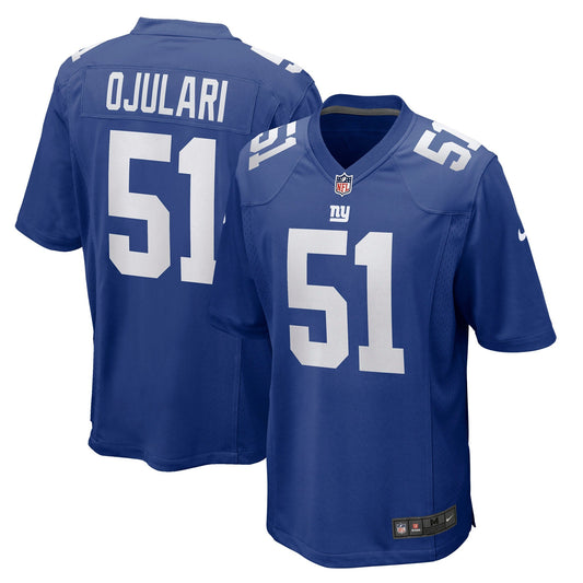 Azeez Ojulari New York Giants Nike Game   Jersey - Royal