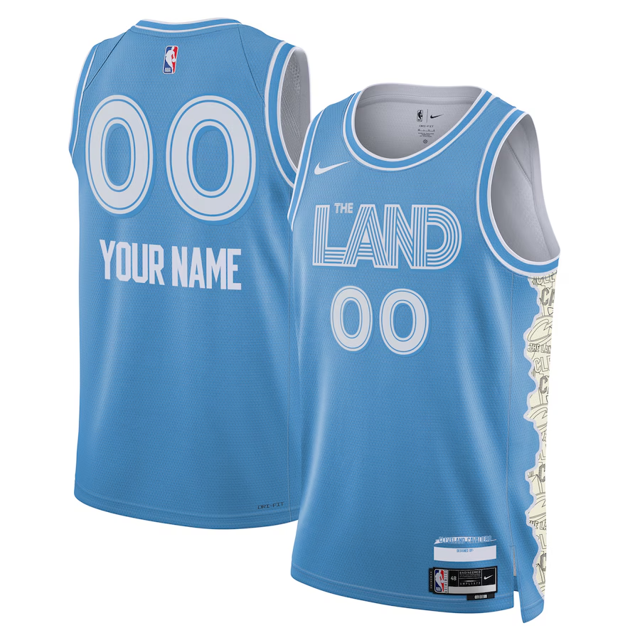Custom Cleveland Cavaliers 2024-25 City Edition Jersey