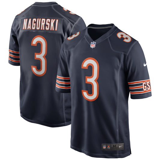 Bronko Nagurski Chicago Bears Nike Game Retired   Jersey - Navy