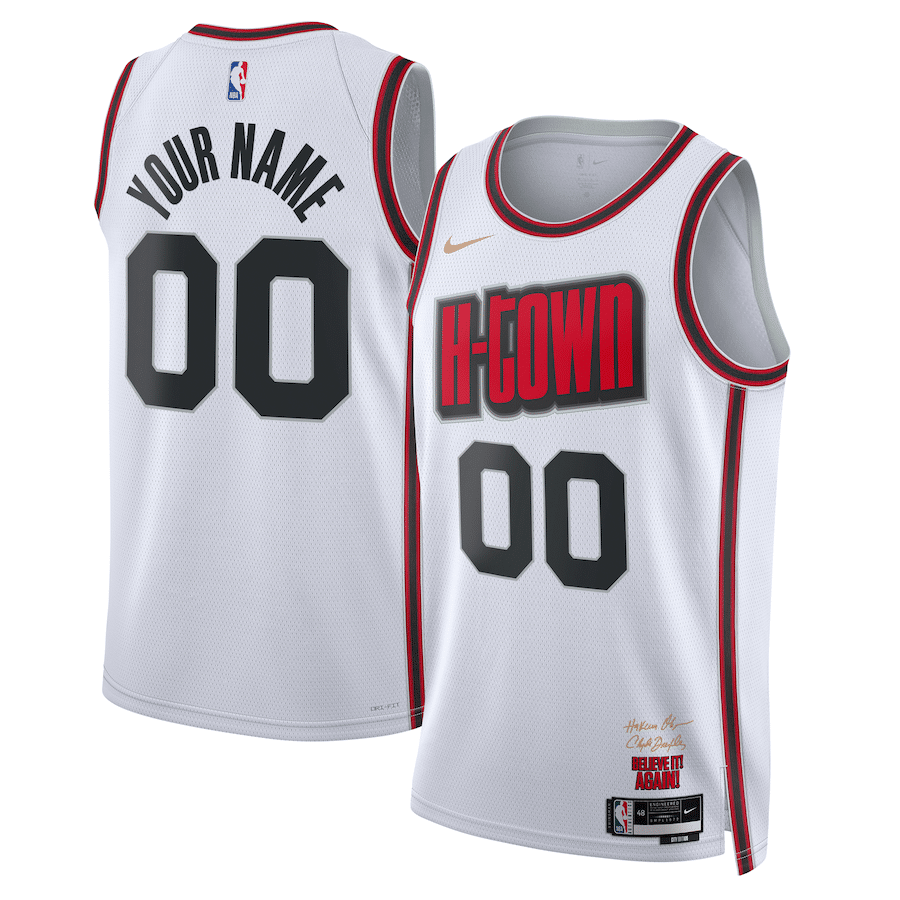Custom Houston Rockets 2024-25 City Edition Jersey