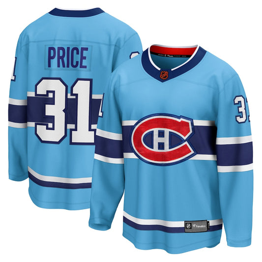 Carey Price Montreal Canadiens   Special Edition 2.0 Breakaway  Jersey - Light Blue