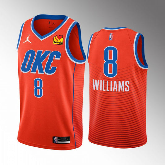 Jalen Williams City Thunder Jersey