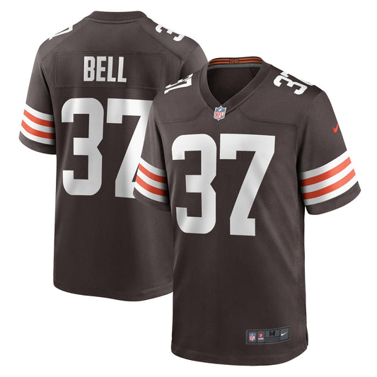 D'Anthony Bell Cleveland Browns Nike Game   Jersey - Brown