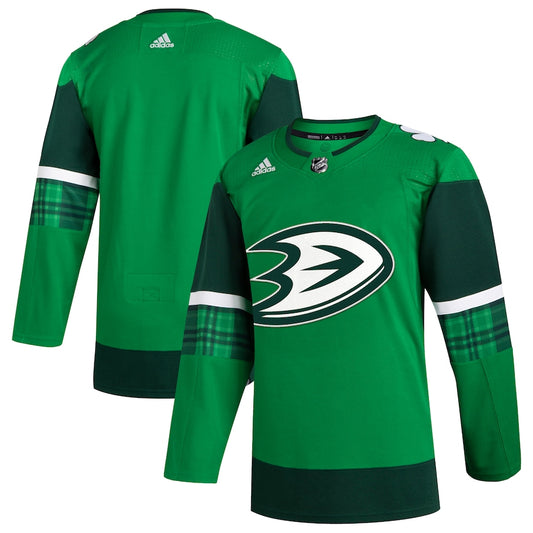 Anaheim Ducks   2023 St. Patrick's Day Primegreen   Jersey - Kelly Green