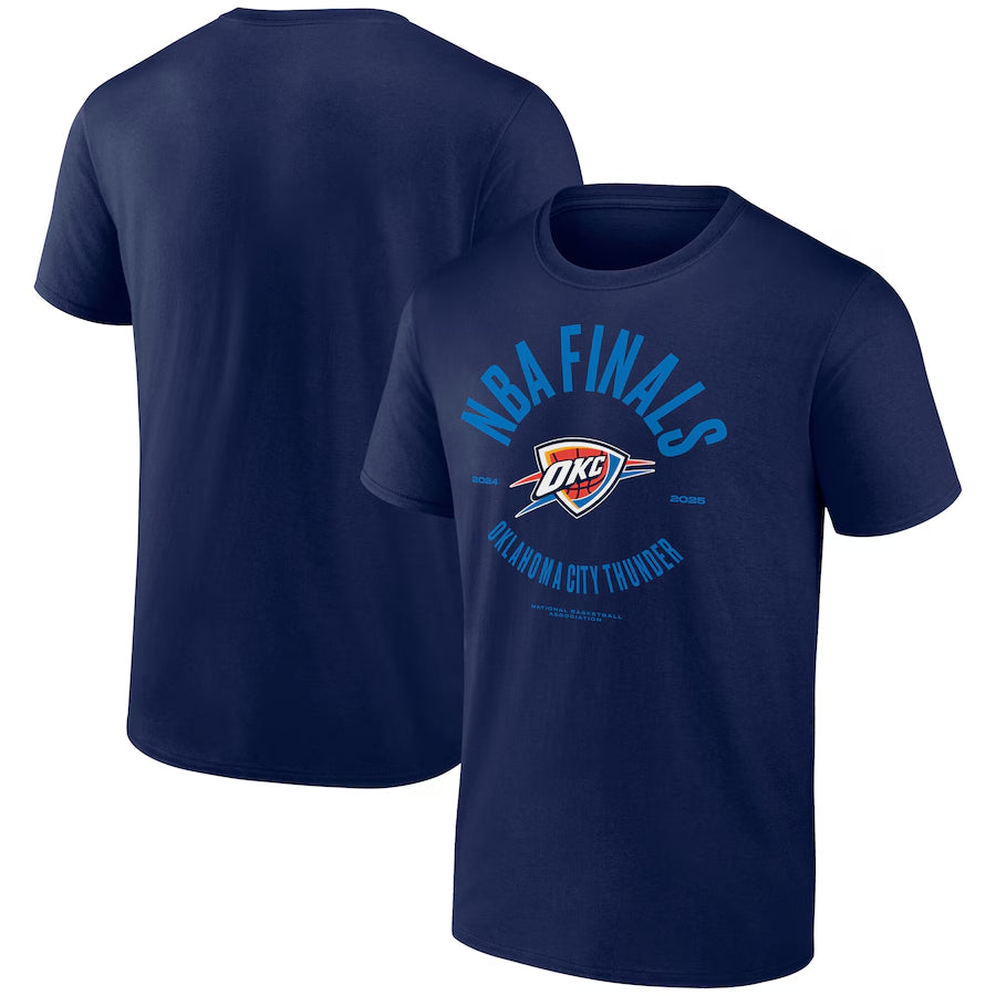 Men's Oklahoma City Thunder Shai Gilgeous-Alexander Nike Blue Icon 2022/23 Name & Number T-Shirt