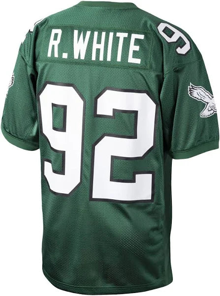 Men's Mitchell & Ness Reggie White Green Philadelphia Eagles Authentic Throwback Retired Player Jersey